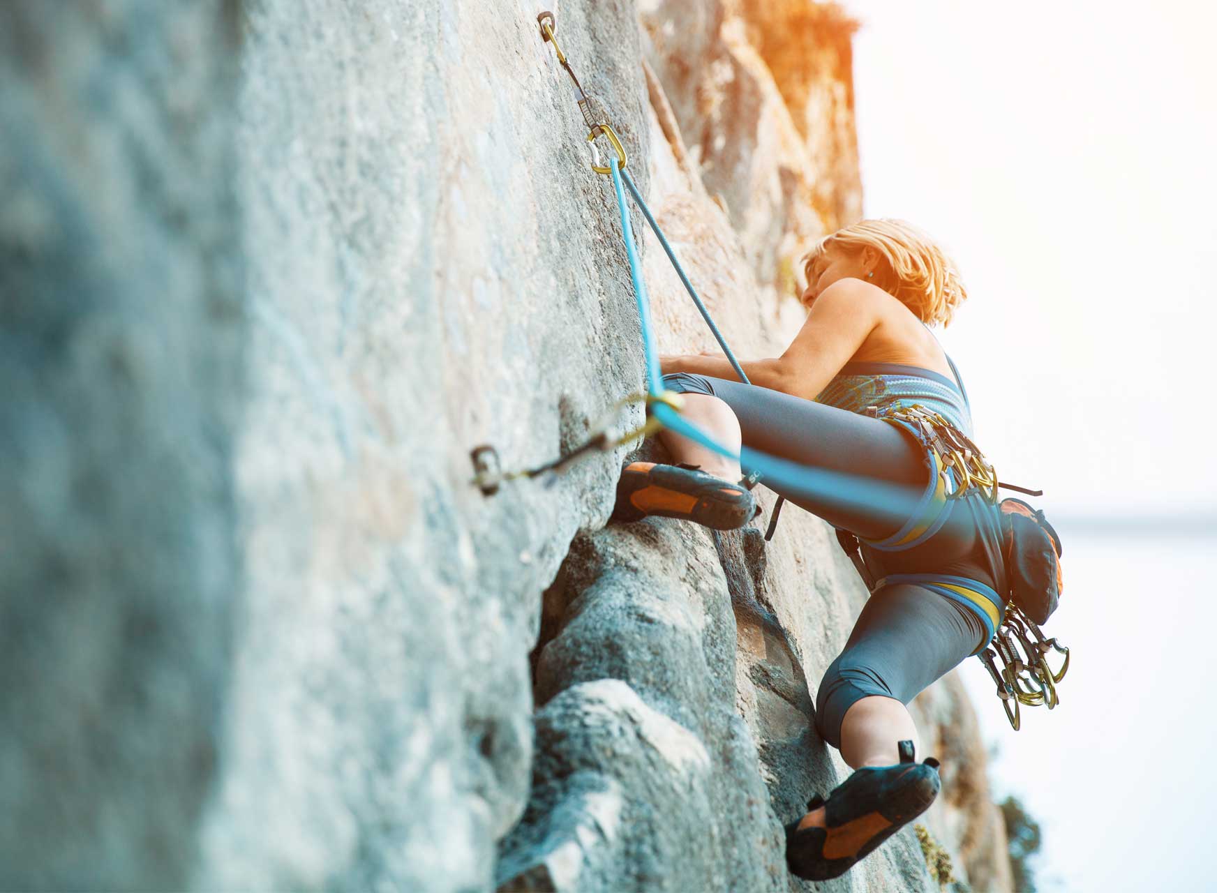 Rock-climbing and Hiking