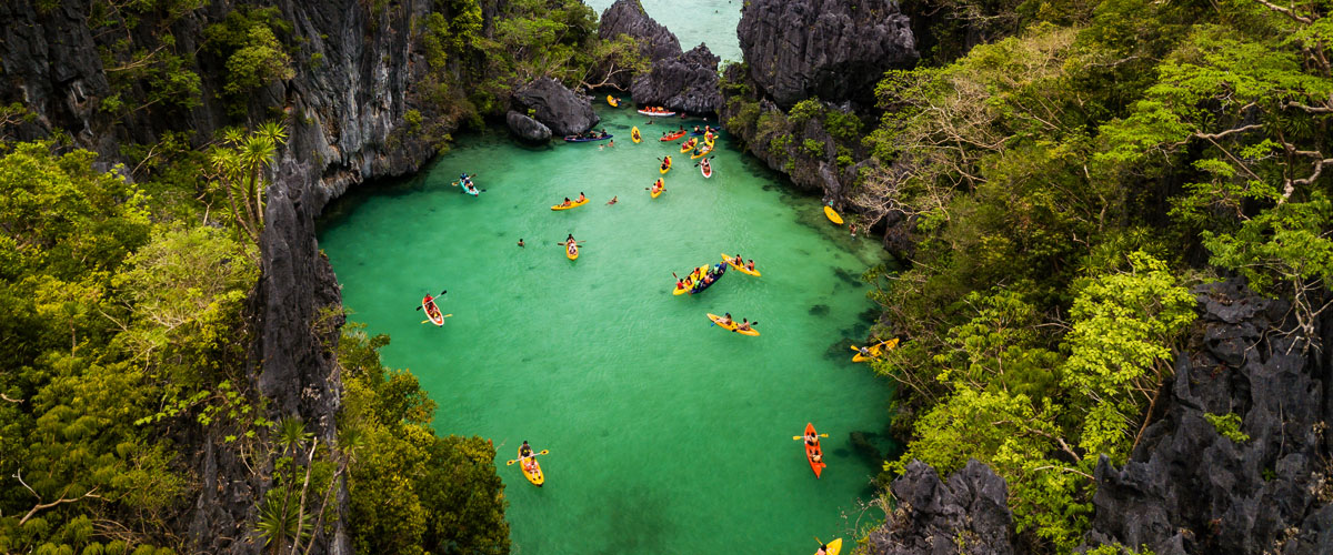 Lagoons in El Nido