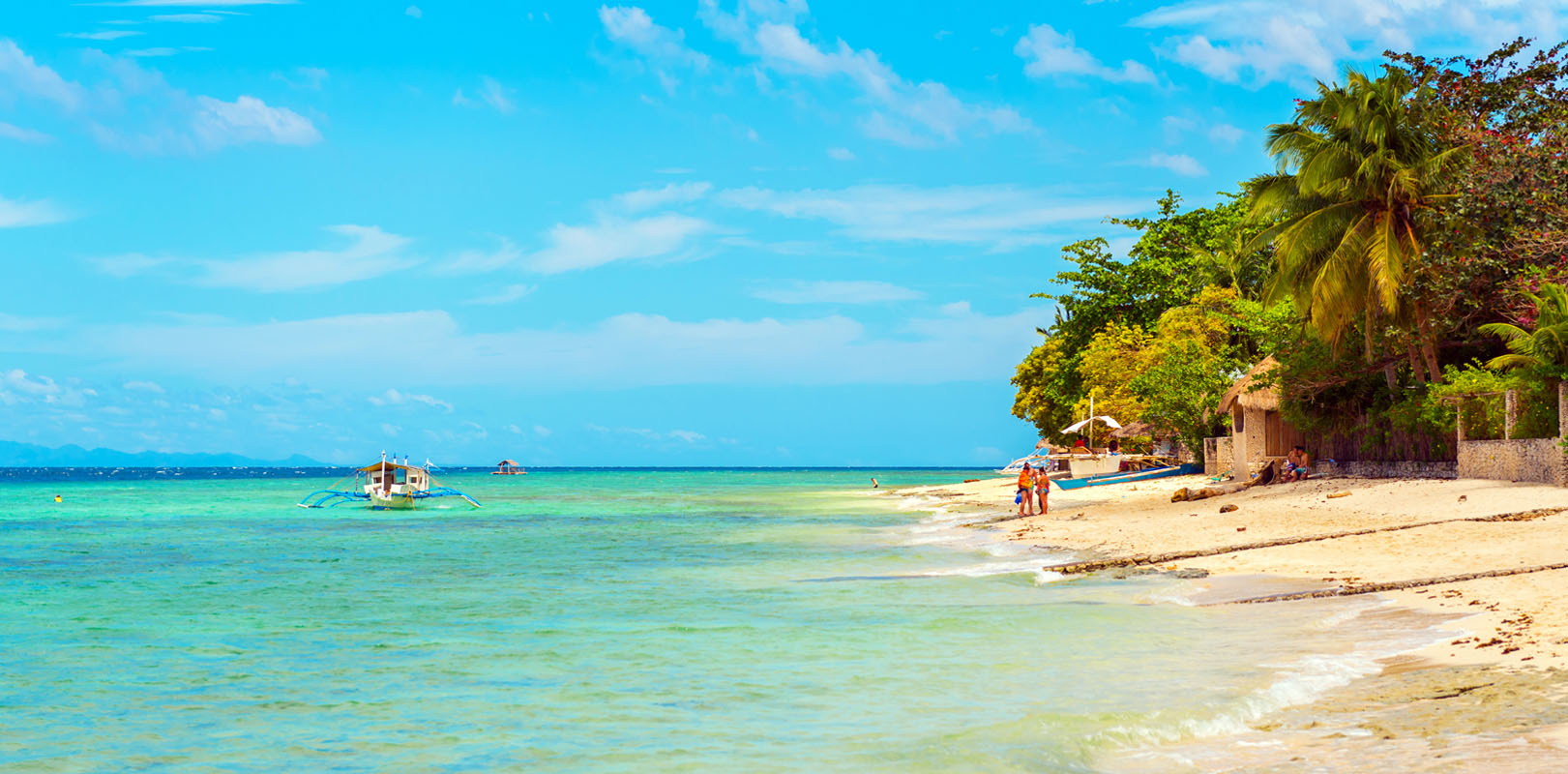 best beaches in Cebu - Moalboal Island Beach