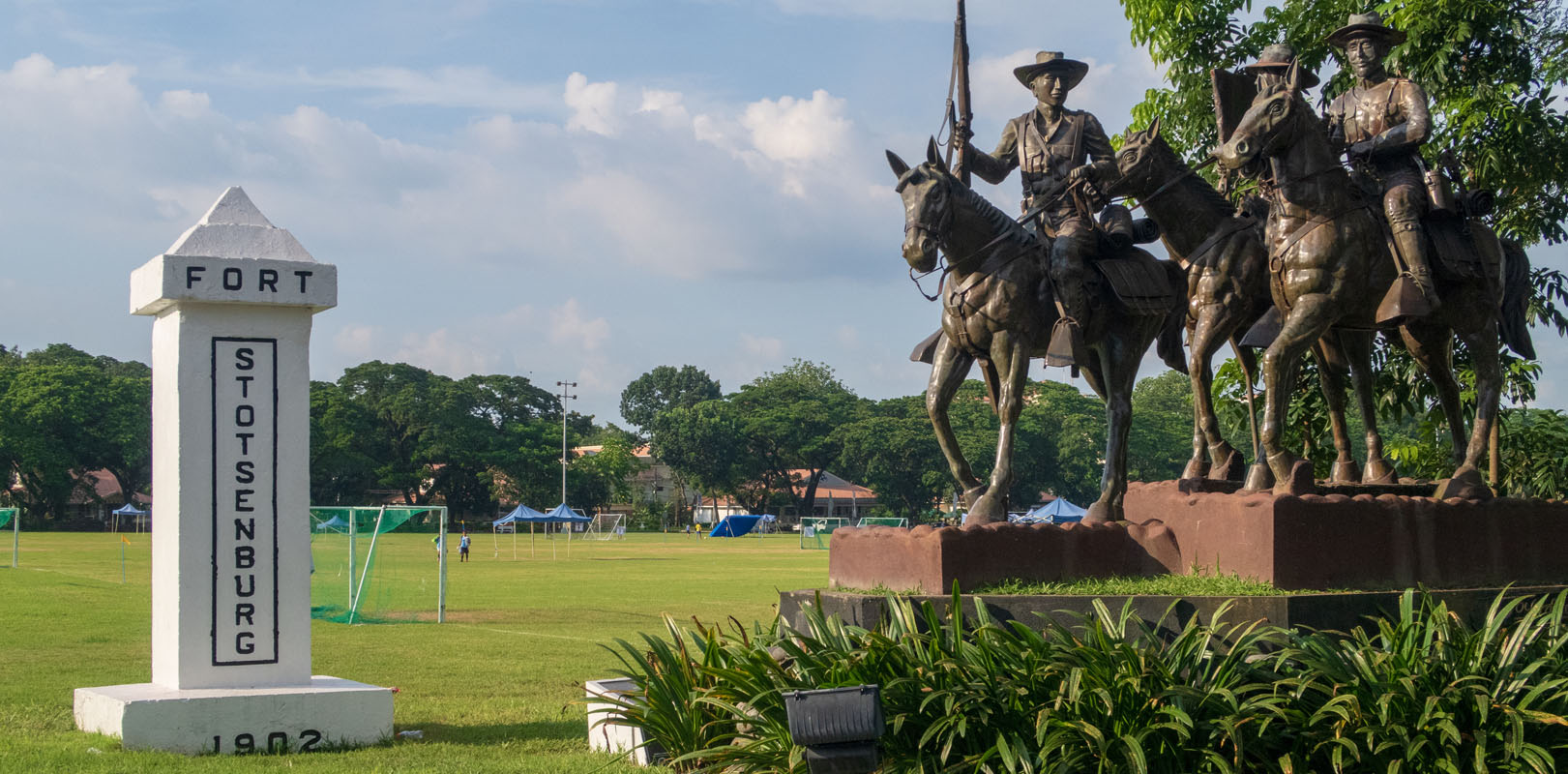 Tourist attractions in Clark Pampanga - stotsenburg park