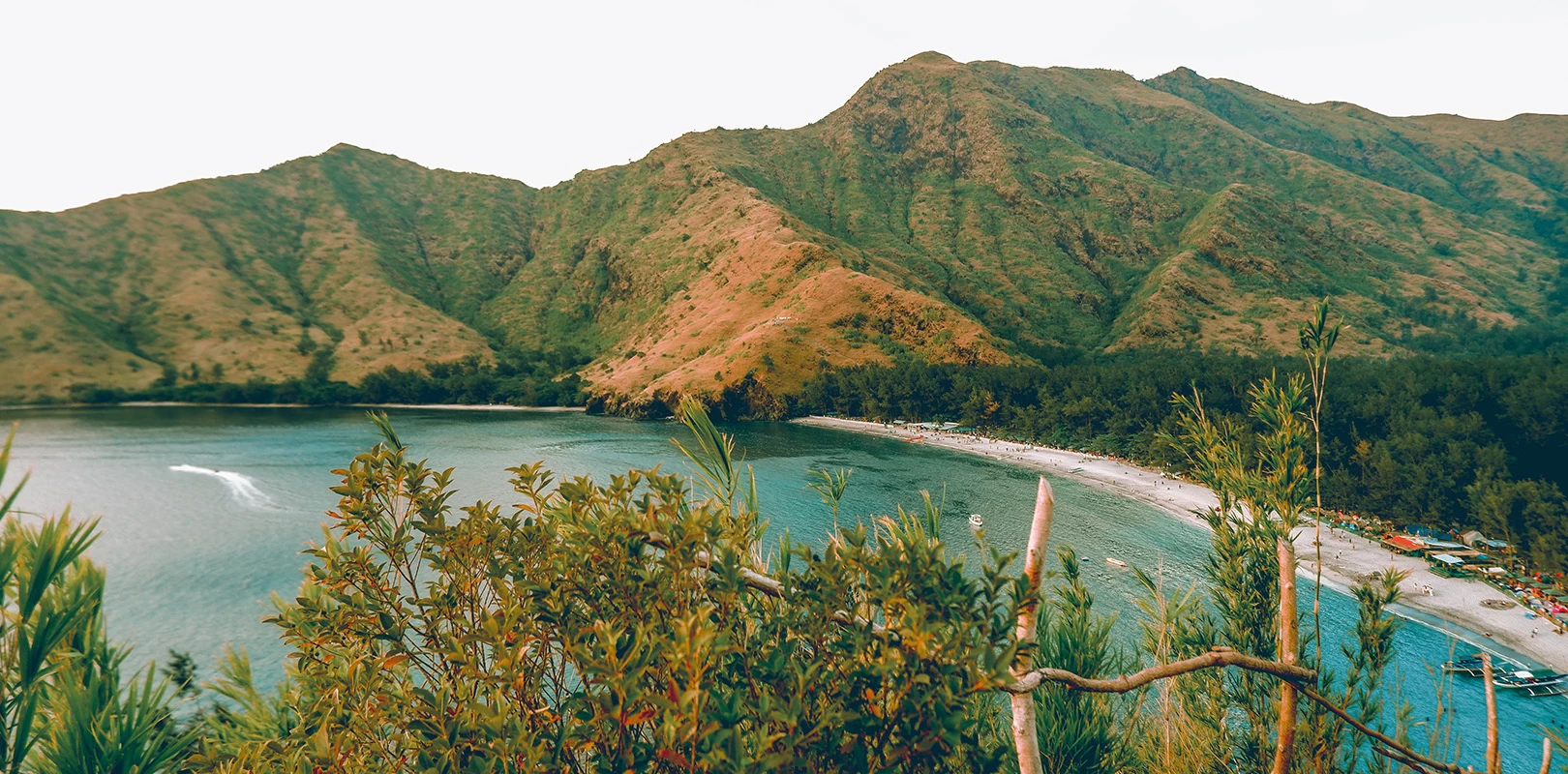 Sunsets in the Philippines - Anawangin Cove, Zambales